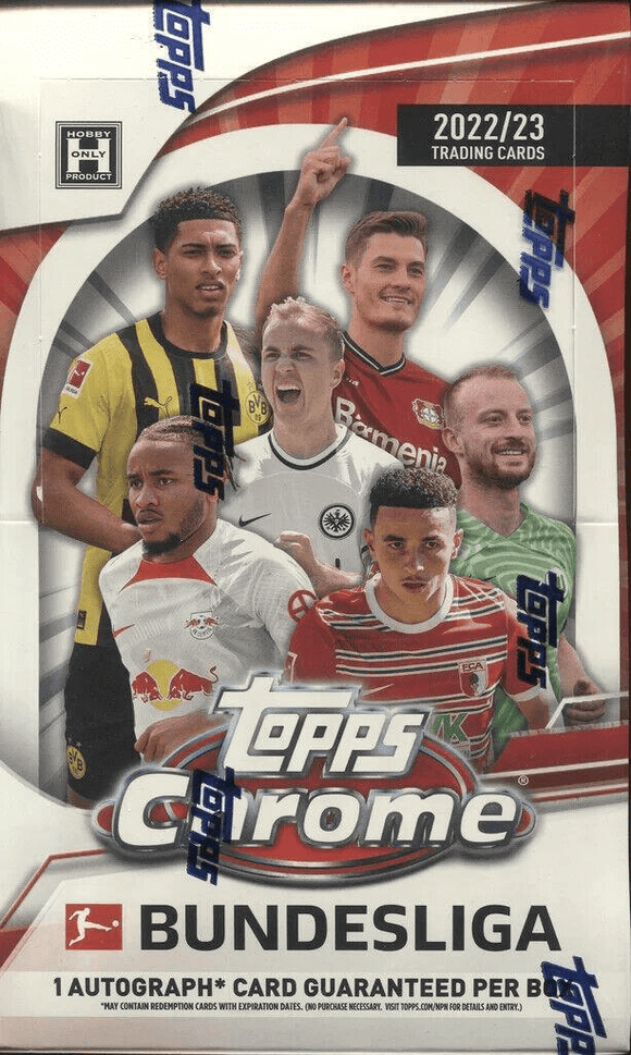 2022-23 Topps Bundesliga Chrome Soccer Hobby Box