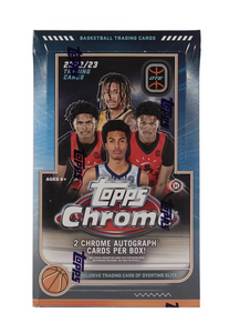 2022-23 Topps Chrome Overtime Elite Basketball Hobby Box