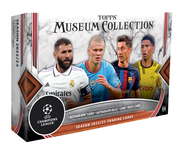2022-23 Topps Museum Collection UEFA Champions League Soccer Hobby Box