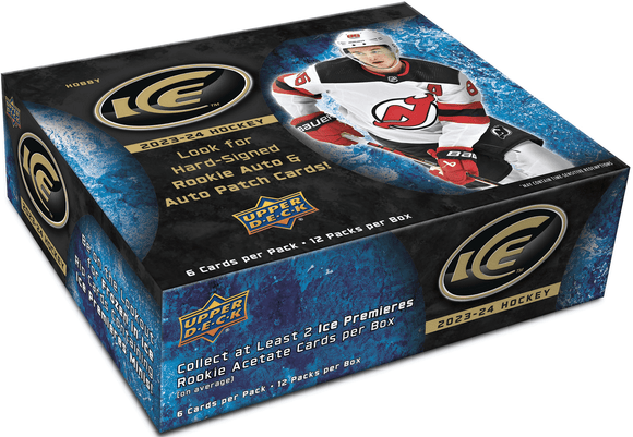 2023-24 Upper Deck Ice Hockey Hobby Inner Case (12 Boxes)
