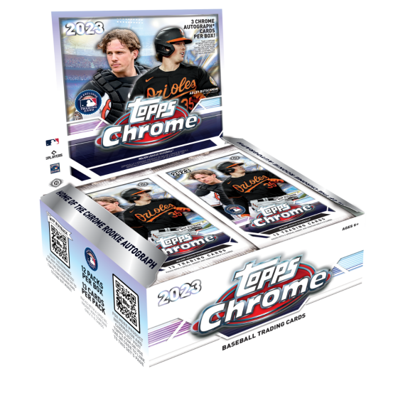 2023 Topps Chrome Baseball Jumbo HTA Box