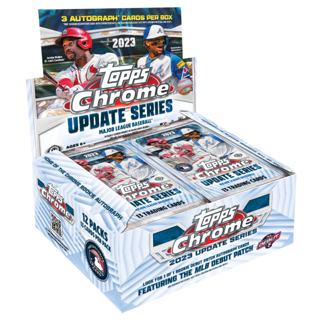 2023 Topps Chrome MLB Baseball Mega Box 