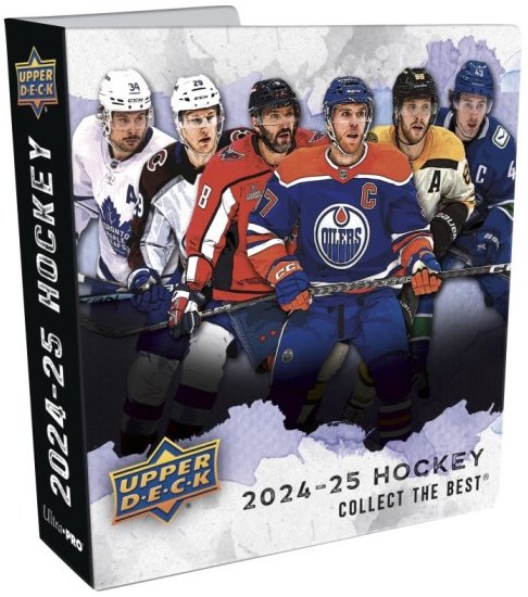 2024-25 Upper Deck Hockey Binder – Collector's Avenue