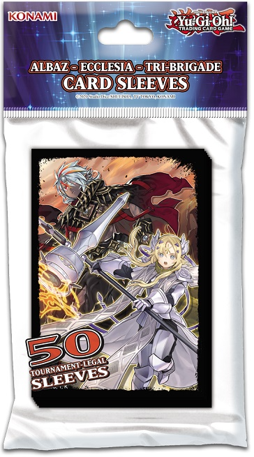 Yu-Gi-Oh! Konami Card Sleeves (50ct): Albaz Ecclesia Tri-Brigade –  Collector's Avenue