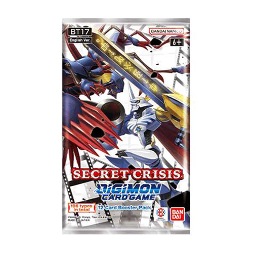 Digimon Card Game Secret Crisis Booster Pack Collector's Avenue Digimon Card Game Secret Crisis Booster Pack Collector's Avenue