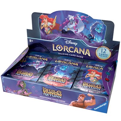 Disney Lorcana Ursula's Return Booster Box Collector's Avenue Disney Lorcana Ursula's Return Booster Box Collector's Avenue