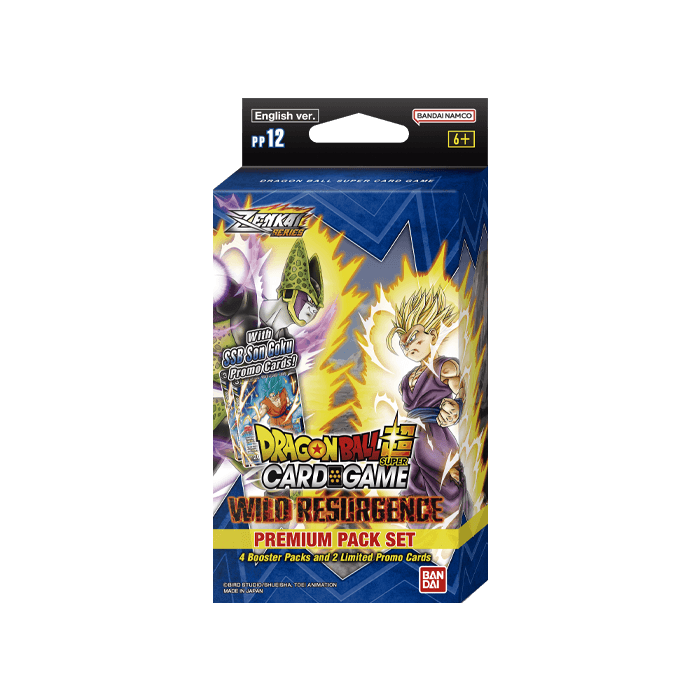 Dragon Ball Super Zenkai Series 4 Wild Resurgence Premium Pack Set   Collector's Avenue