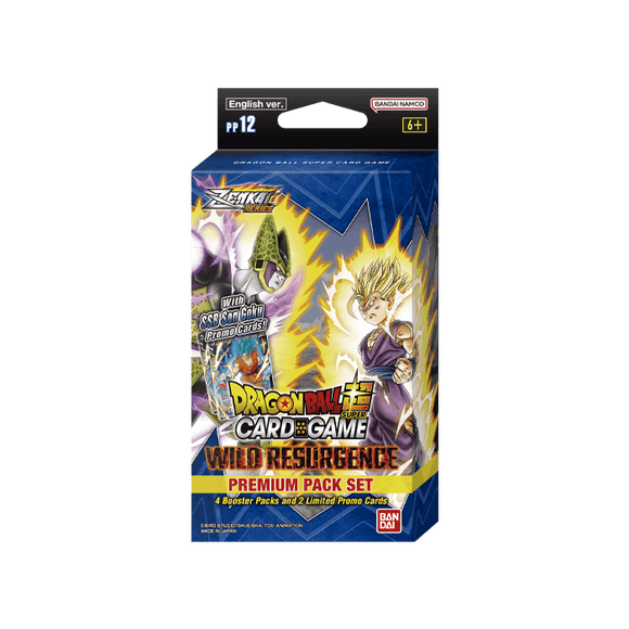 Dragon Ball Super Zenkai Series 4 Wild Resurgence Premium Pack Set