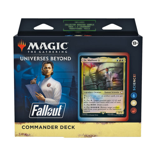 MTG Magic The Gathering Fallout Commander Deck Science! Collector's Avenue MTG Magic The Gathering Fallout Commander Deck Science! Collector's Avenue