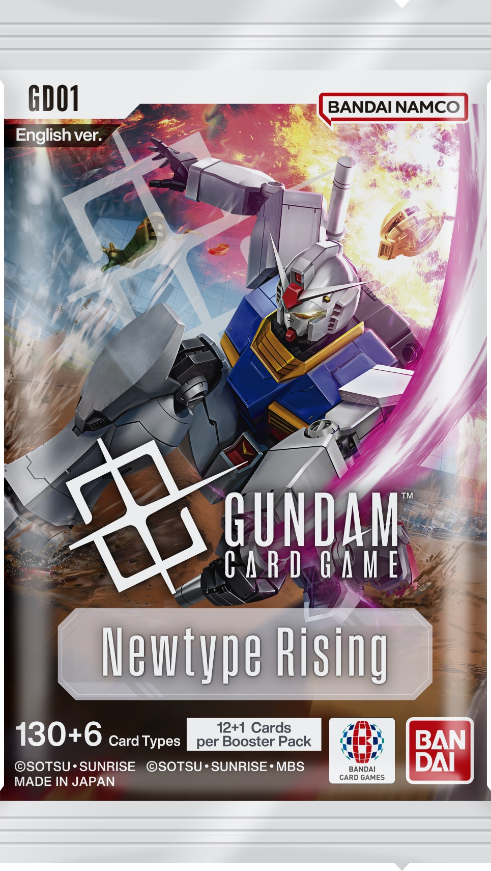 Gundam Card Game - Newtype Rising GD-01 - Booster Pack