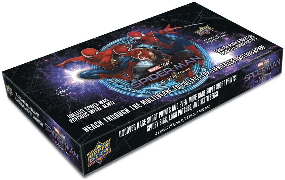 Upper Deck Marvel Studios Spider-Man No Way Home Hobby Box