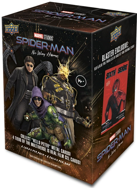 Upper Deck Marvel Studios Spider-Man No Way Home Blaster Box