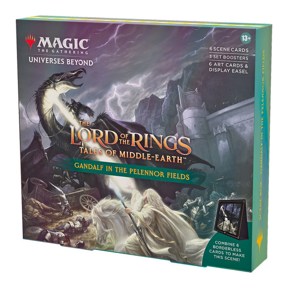 Mtg Magic The Gathering The Lord of the Rings Tales of Middle-Earth Scene Box Gandalf in the Pelennor Fields