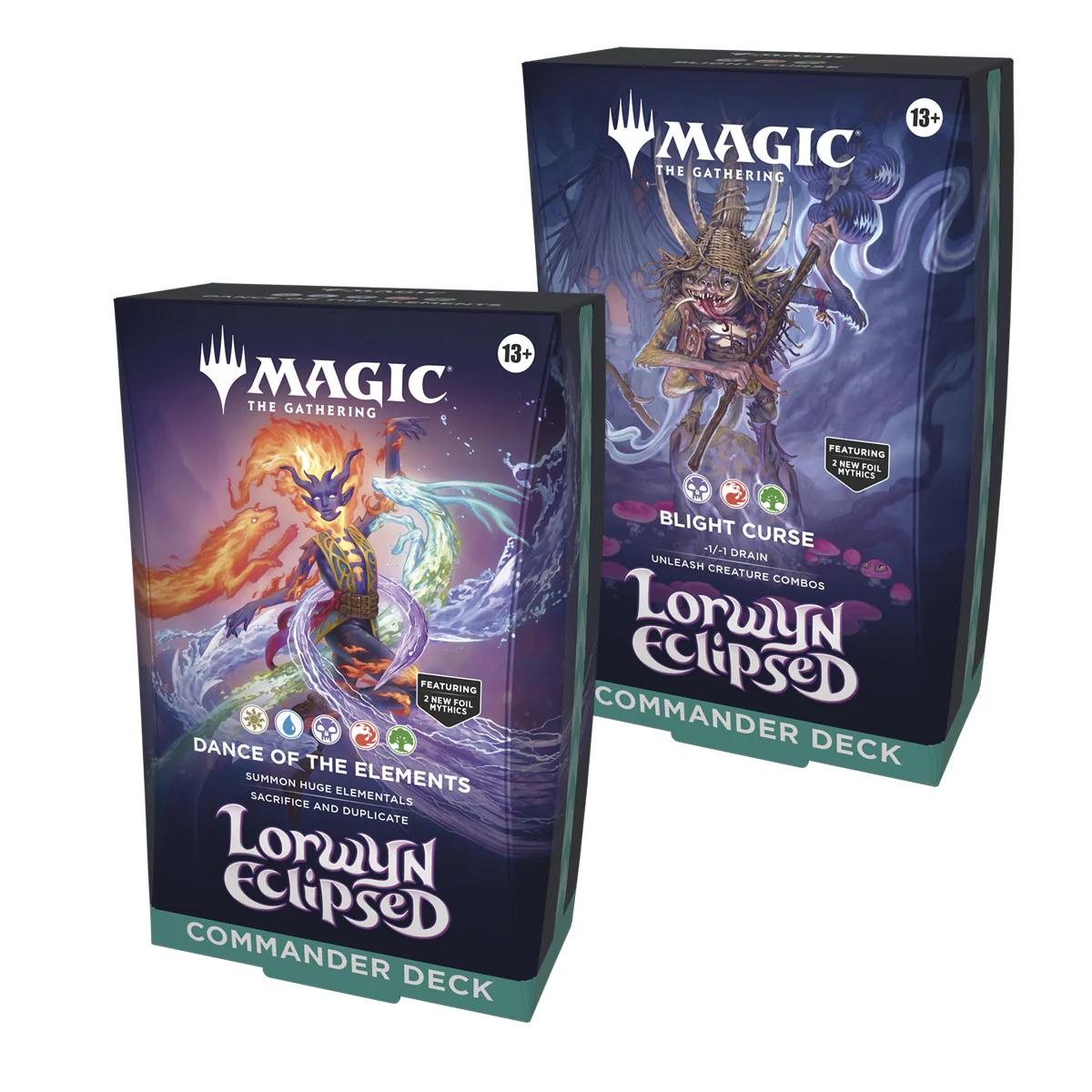 MTG Magic The Gathering - Lorwyn Eclipsed - Commander Deck - Set