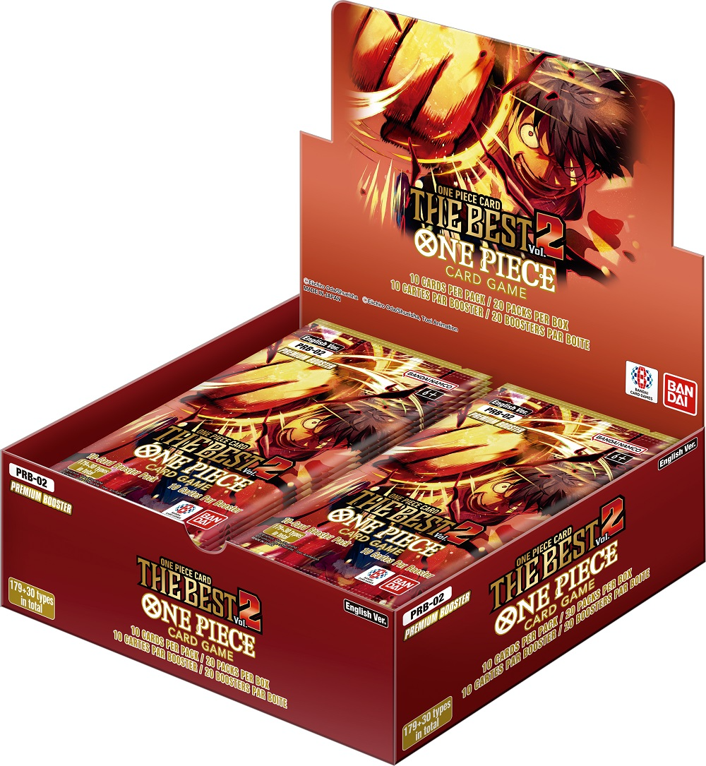 One Piece Card Game The Best Vol.2 - PRB02 - Premium Booster Box Collector's Avenue One Piece Card Game The Best Vol.2 - PRB02 - Premium Booster Box Collector's Avenue
