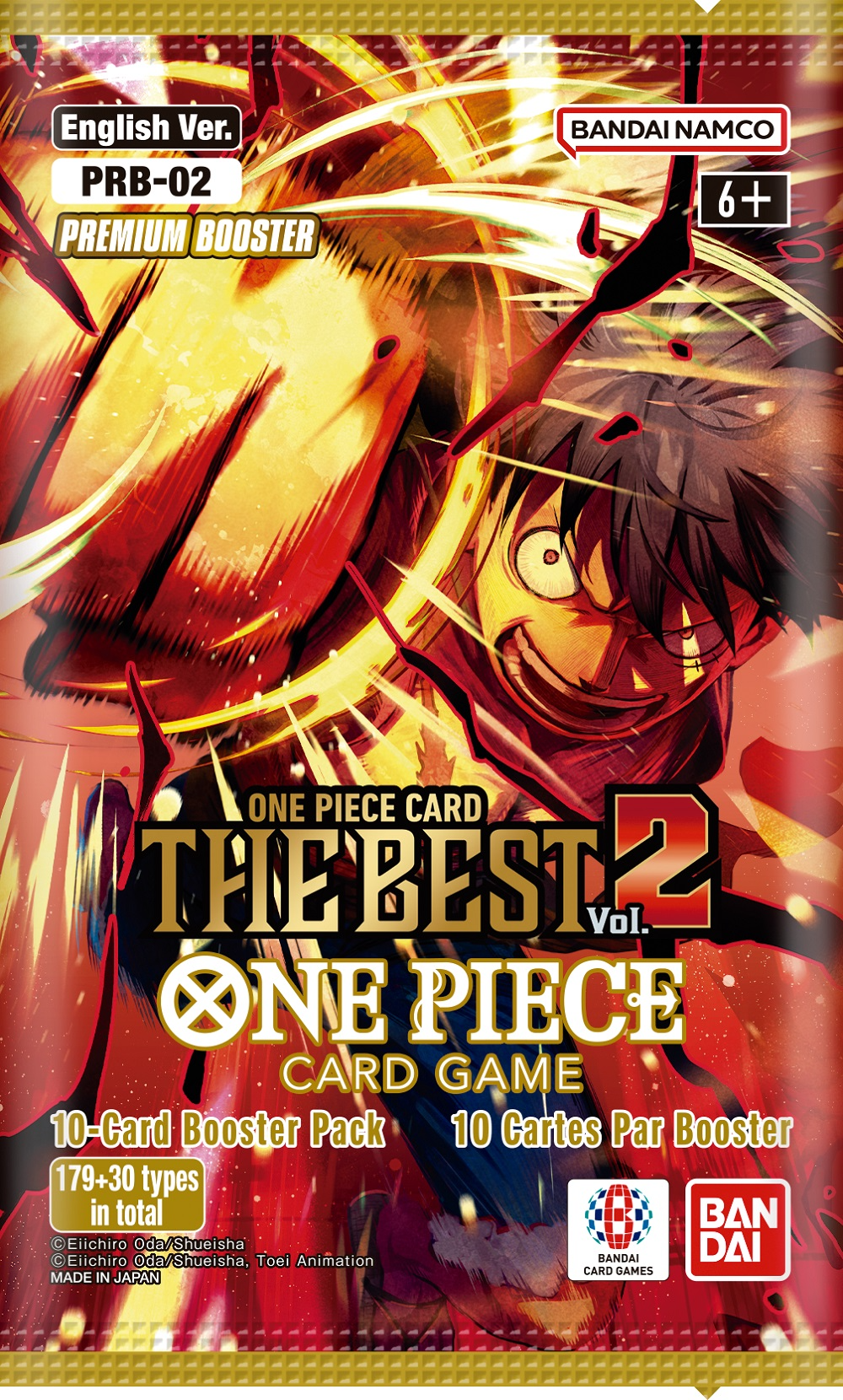 one piece booster box op 11 One Piece Card Game The Best Vol.2 - PRB02