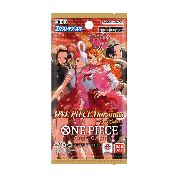 One Piece Card Game EB-03 - Heroines Edition Booster Pack