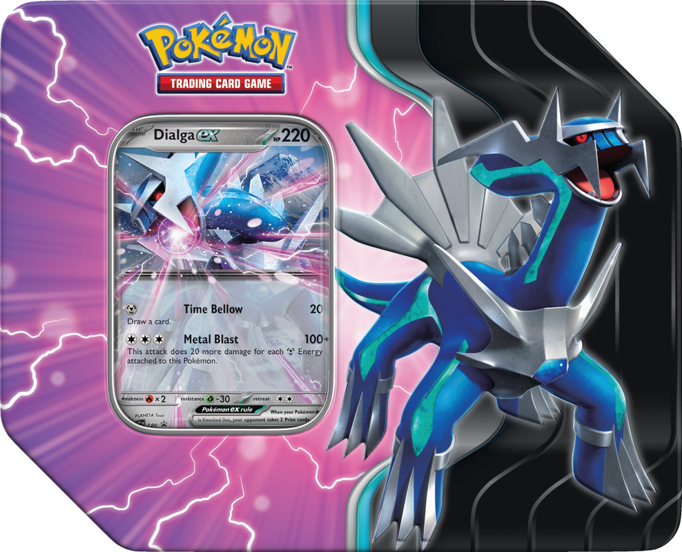 Pokemon Azure Legends Tin Dialga ex – Collector's Avenue