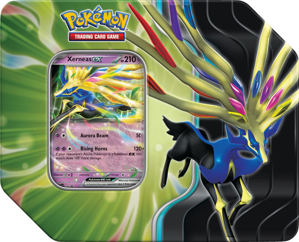 Pokemon Azure Legends Tin Xerneas ex – Collector's Avenue