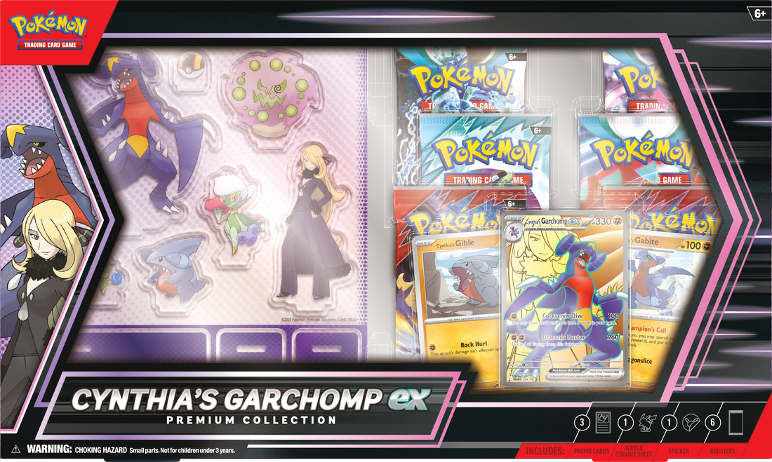 uninori pokemon cards Pokemon Cynthia's Garchomp ex Premium Collection – Collector's Avenue