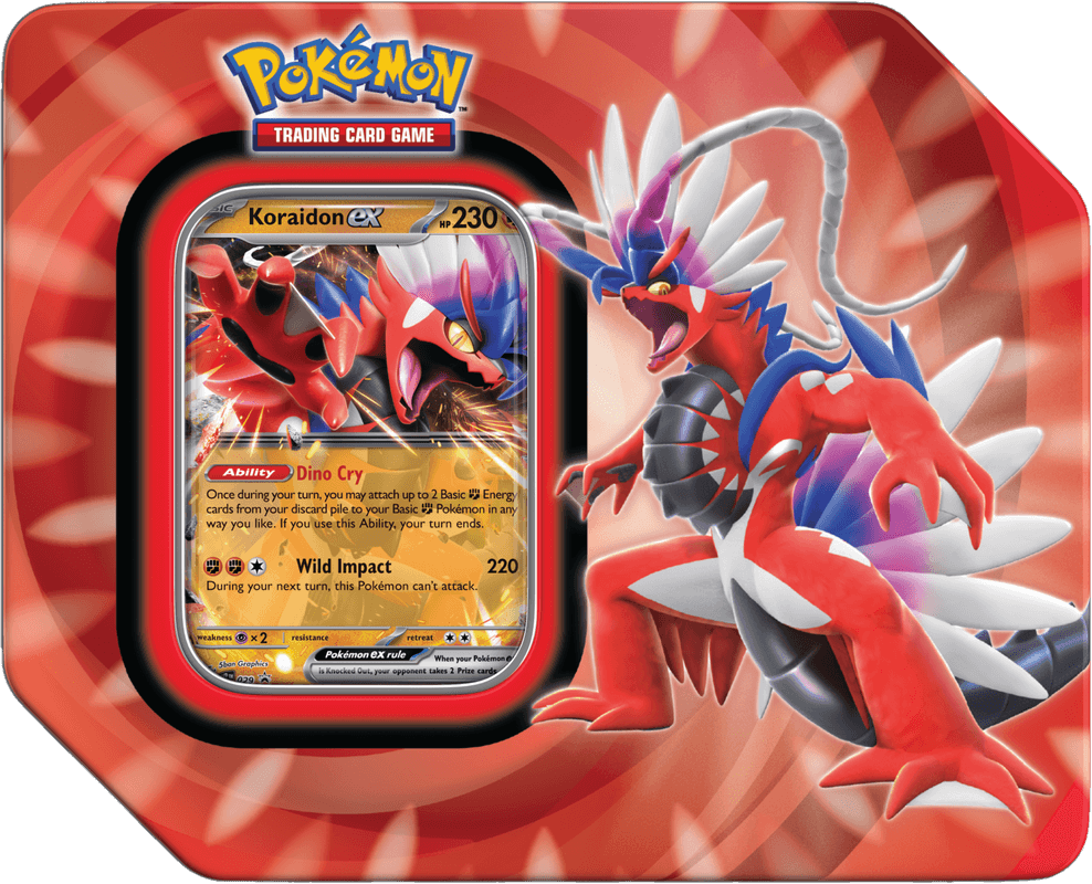Pokemon Paldea Legends Tin