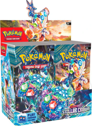 Pokemon Scarlet and Violet - Stellar Crown - Booster Box