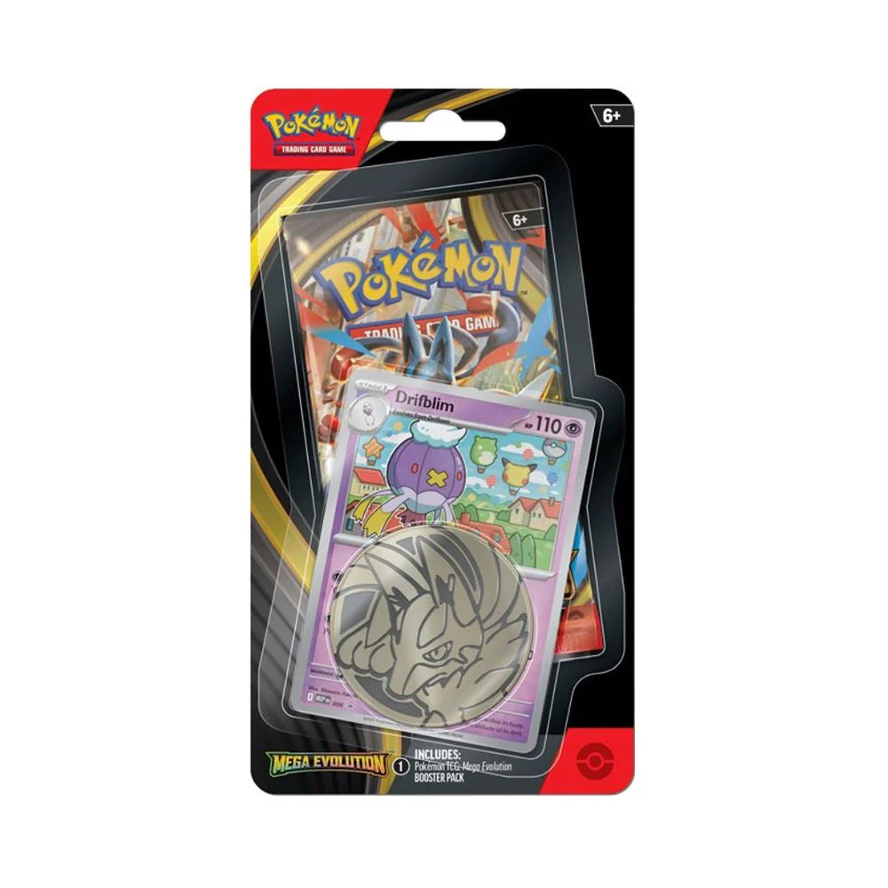 Pokemon Mega Evolution Checklane Blister Drifblim Collector's Avenue Pokemon Mega Evolution Checklane Blister Drifblim Collector's Avenue