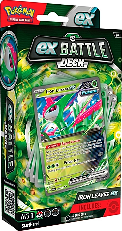 Pokemon TCG Iron Leaves ex Battle Deck Collector's Avenue Pokemon TCG Iron Leaves ex Battle Deck Collector's Avenue