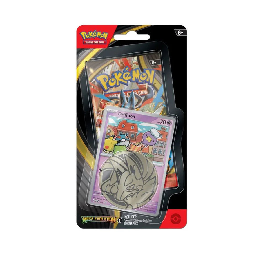 Pokemon Mega Evolution Checklane Blister Drifloon Collector's Avenue Pokemon Mega Evolution Checklane Blister Drifloon Collector's Avenue