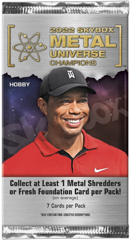 2022 Upper Deck Skybox Metal Universe Champions Hobby Pack