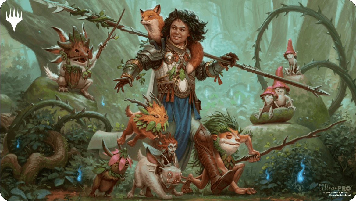 MTG Magic The Gathering Ultra Pro Playmat - Wilds of Eldraine - B Collector's Avenue MTG Magic The Gathering Ultra Pro Playmat - Wilds of Eldraine - B Collector's Avenue
