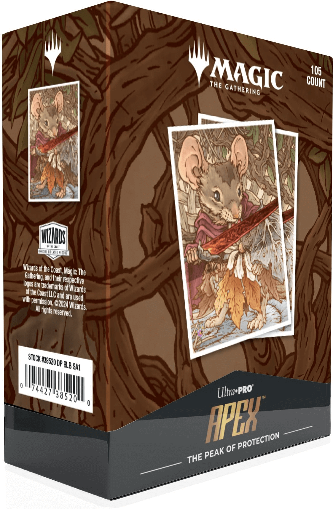 MTG Magic The Gathering Ultra PRO APEX Deck Protector Sleeves 105ct - Collector's Avenue MTG Magic The Gathering Ultra PRO APEX Deck Protector Sleeves 105ct - Collector's Avenue