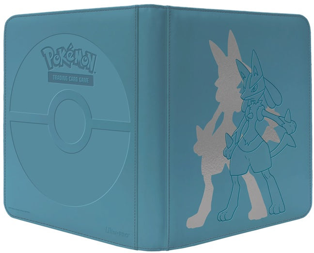 Pokemon Ultra PRO Elite Series 12-Pocket Zippered Pro-Binder - Lucario Collector's Avenue Pokemon Ultra PRO Elite Series 12-Pocket Zippered Pro-Binder - Lucario Collector's Avenue