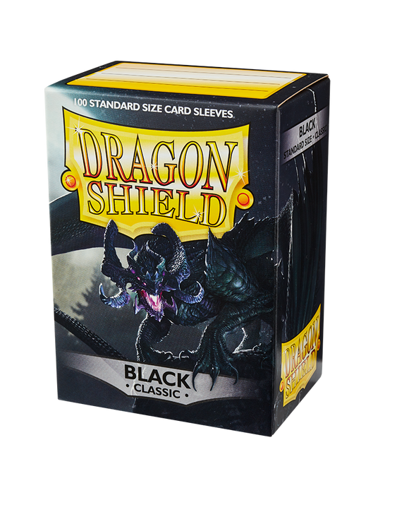 Dragon Shield Classic - standard size - 100 ct. Black