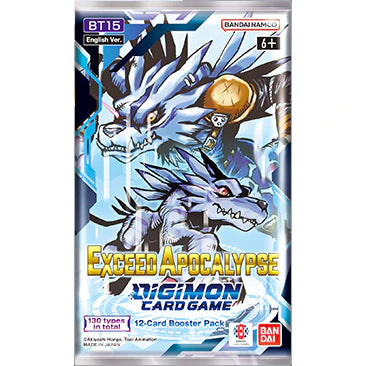 Digimon Card Game Versus Exceed Apocalypse Booster Pack