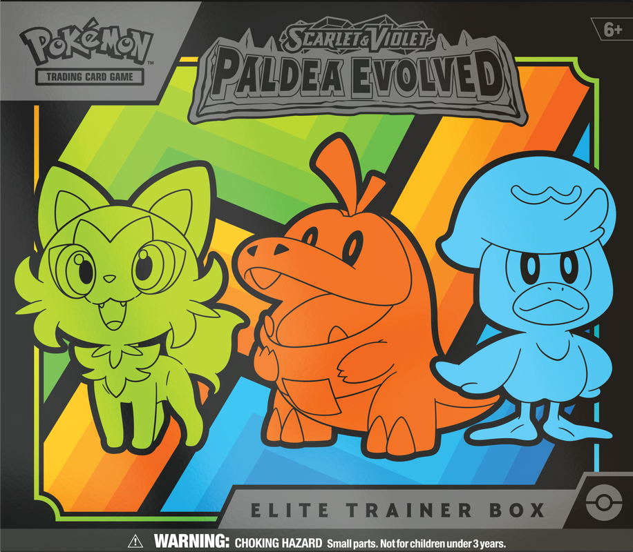 Pokemon Scarlet & Violet Paldea Evolved Elite Trainer Box