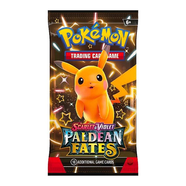 pokemon tcg shining fates booster pack Pokemon Scarlet & Violet Paldean Fates Booster Pack – Collector's Avenue