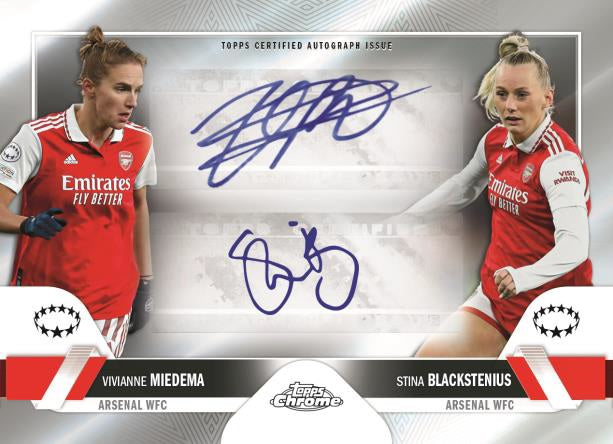 2022-23 Topps Chrome UEFA Women's Champions Soccer Hobby Box – Collector's  Avenue