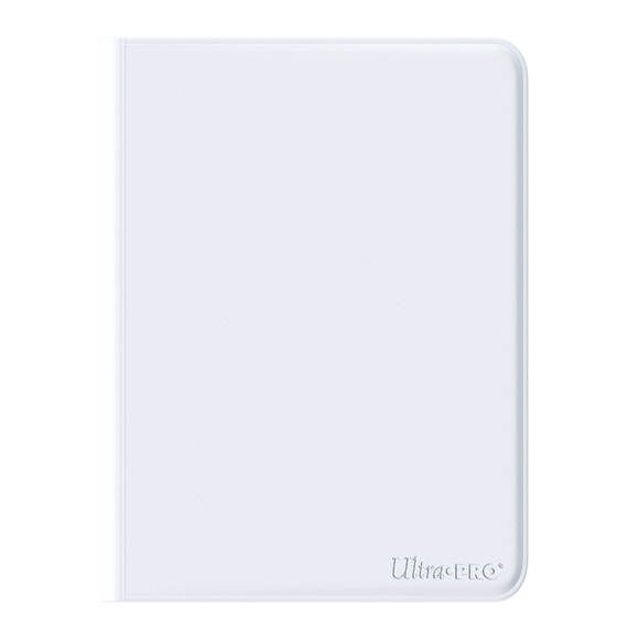 Ultra PRO Vivid 12-Pocket Zippered PRO-Binder White