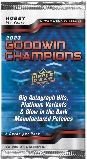 2023 Upper Deck Goodwin Champions Hobby Box