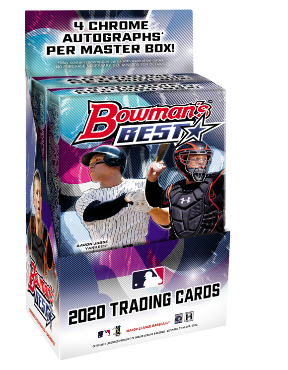 2020 Bowman's Best Baseball Hobby Box - Collector's Avenue