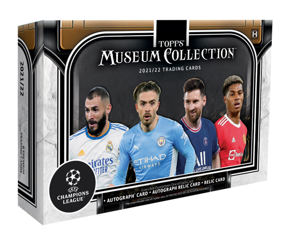 2021-22 Topps UEFA Champions League Museum Collection Soccer Box - Collector's Avenue