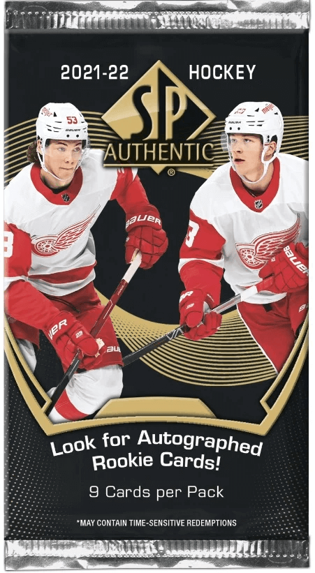 2021-22 Upper Deck SP Authentic Hockey Hobby Pack