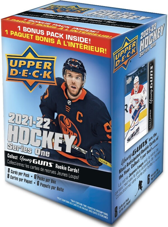 2021-22 Upper Deck Series 1 Hockey Blaster Case (20 Boxes) - Collector's Avenue