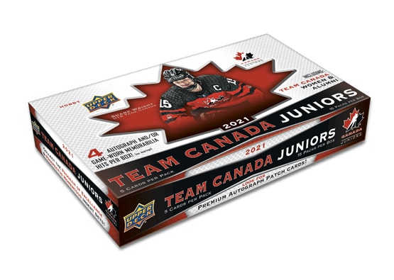 2021 Upper Deck Team Canada Juniors Hockey Hobby Box - Collector's Avenue