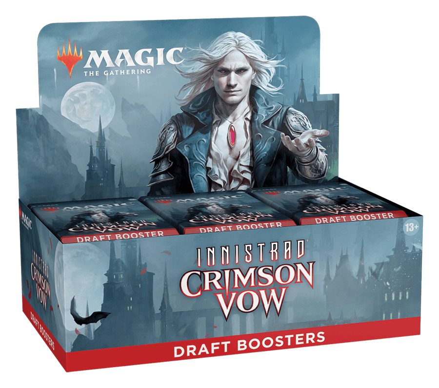Mtg Magic The Gathering - Innistrad Crimson Vow Draft Booster Box Collector's Avenue Mtg Magic The Gathering - Innistrad Crimson Vow Draft Booster Box Collector's Avenue