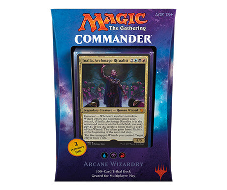 MTG - Commander 2017 Deck - Arcane Wizardry (Blue/Black/Red) - Collector's Avenue