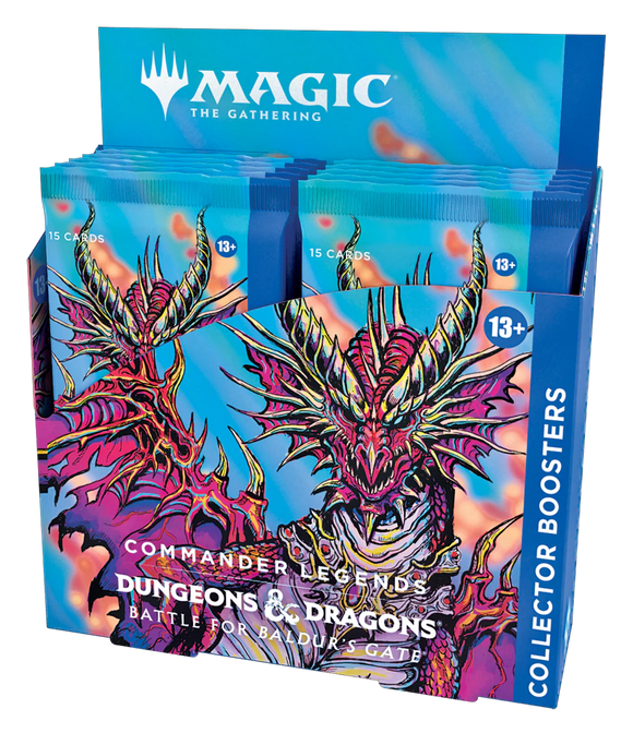 Mtg Magic The Gathering - Commander Legends: Battle for Baldur's Gate Collector Booster Box - Collector's Avenue