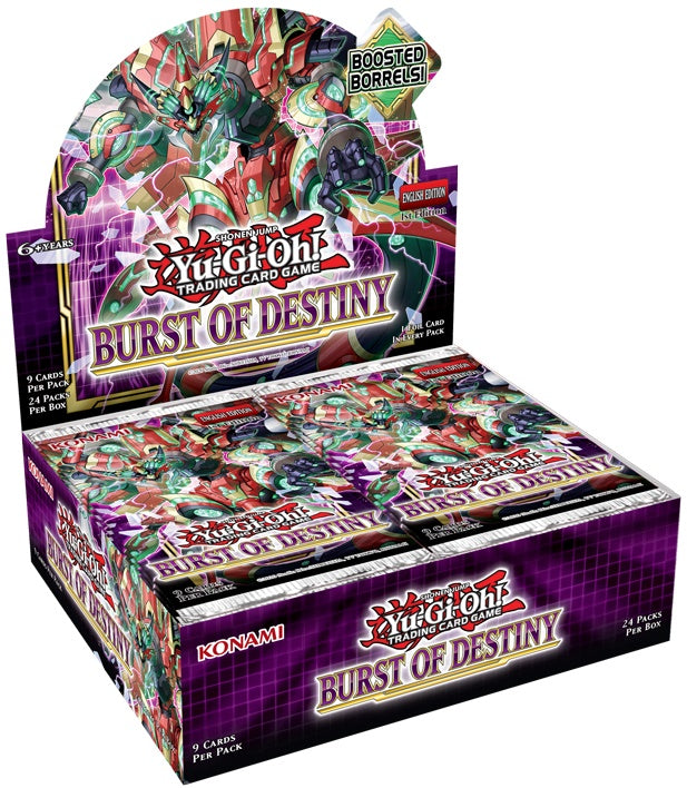 Yu-Gi-Oh! Burst of Destiny Booster Box Collector's Avenue Yu-Gi-Oh! Burst of Destiny Booster Box Collector's Avenue