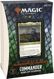Mtg Magic The Gathering - D&D Adventures in the Forgotten Realms Commander Deck - Aura of Courage - Collector's Avenue
